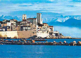 06 - Antibes - Les Remparts - La Ville Devant Les Alpes Le Soir - CPM - Voir Scans Recto-Verso - Antibes - Les Remparts