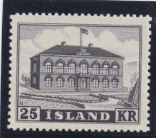 Islande 1952, Cat. Yvert N° 238 **. Parlement De Reykjavik - Ongebruikt