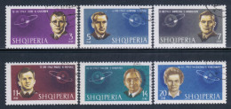 Albania 1963 Mi# 757-762 A Used - Man's Conquest Of Space / Soviet Cosmonauts - Europa