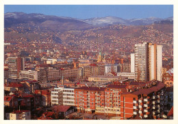 Guerre Bosnie-Herzegovine, SARAJEVO - Vue Du Centre De La Capitale ( Par L'EST)- Destructions Photo SFOR - Bosnia Erzegovina