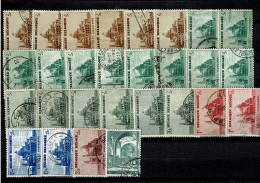 1938 471/477° (28 Timbres) : Basilique Koekelberg - Used Stamps