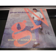 * Vinyle  45T -  Glenn Medeiros -  What's It Gonna Take - You Left Loneliest Heart - Sonstige - Englische Musik