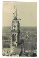 Sint-Niklaas   FOTOKAART  Van Het Terug Zetten Van Onze-Lieve-Vrouw Op De Top Van De Kerk - Sint-Niklaas