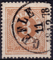 Stamp Sweden 1872-79 3o Used Lot55 - Usati