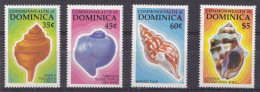 DOMINICA 1987 MNH** - Muscheln
