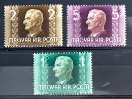 1940 MH Horthy Miclos - Ongebruikt