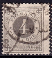 Stamp Sweden 1872-79 4o Used Lot64 - Usati