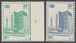 BELGIUM - 1975  - MNH/*** LUXE  -  COB TR426-427 -  Lot 25998 - Postfris