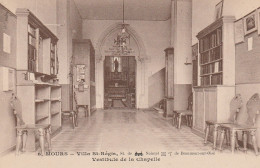 MOURS VILLA SAINT REGIS VESTIBULE DE LA CHAPELLE 1936 TBE - Mours