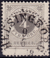 Stamp Sweden 1872-91 4o Used Lot69 - Oblitérés