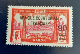 Gabon 1926 Yvert 110 MH - Unused Stamps