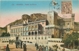 CACHET MONACO -  PRINCE ALBERT - 1er 15c  - 1920 -  LE PALAIS DU PRINCE  - Storia Postale