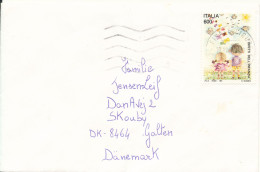 Italy Cover Sent To Denmark Finale Ligure 10-12-1992 Single Franked - 1991-00: Marcophilia