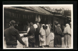 AK Sarajevo, Verschleierte Türkinnen Beim Kauf  - Bosnia And Herzegovina