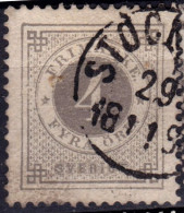 Stamp Sweden 1872-91 4o Used Lot17 - Oblitérés
