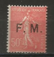 FRANCE  ANNEES 1929 FM N°6 NEUF** MNH TB COTE 22,00 € - Military Postage Stamps