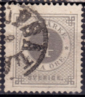 Stamp Sweden 1872-91 4o Used Lot27 - Oblitérés