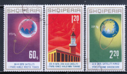 Albania 1971 Mi# 1486-1488 Used - Space Developments Of People's Republic Of China - Europe