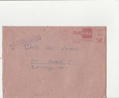 DDR Brief Mit Freistempel Gotha 1979 Rot VEB Lufttechnik Gotha Nur Für Den Dienstgebrauch T - Macchine Per Obliterare (EMA)