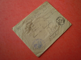 Militaria: Enveloppe De L'Hôpital Militaire Marie Feuillet à Rabat, Cachet RABAT RP, Maroc - Documenti