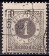 Stamp Sweden 1872-91 4o Used Lot53 - Oblitérés