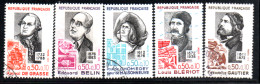 N° 1706,08,09,27,28 - 1972 - Used Stamps