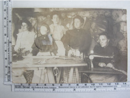 Carte Photo Métiers Couturière Femme Machine à Coudre Beau Plan - Artesanal