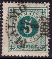 Stamp Sweden 1872-91 5o Used Lot62 - Gebruikt