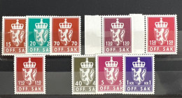 MNH Norvege Lot Freimarken - Nuevos