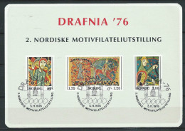 Norvège, 1976 Bloc Semi Officiel Neuf, MB 8 Tirage 34000 - Blocks & Sheetlets