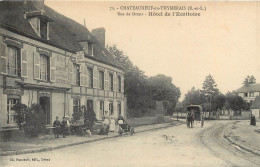 28 CHATEAUNEUF EN THYMERAIS. Hôtel De L'Ecritoire Rue De Dreux. Impeccable Et Vierge - Châteauneuf