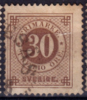 Stamp Sweden 1872-91 30o Used Lot6 - Oblitérés