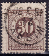 Stamp Sweden 1872-91 30o Used Lot15 - Gebruikt