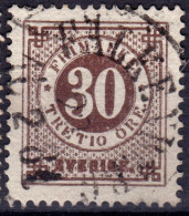 Stamp Sweden 1872-91 30o Used Lot19 - Oblitérés