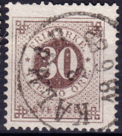 Stamp Sweden 1872-91 30o Used Lot20 - Gebruikt