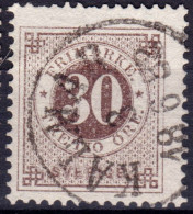 Stamp Sweden 1872-91 30o Used Lot20 - Oblitérés