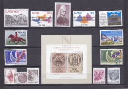 Islande 1982. Cat.Yvert Année Complète ** - Unused Stamps