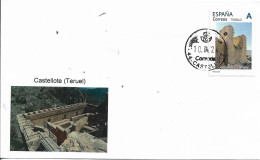 SPAIN.COVER CASTELLOTE CASTLE - Maximum Cards