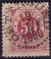 Stamp Sweden 1872-91 50o Used Lot23 - Gebruikt