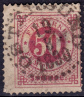 Stamp Sweden 1872-91 50o Used Lot23 - Gebraucht