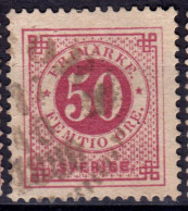Stamp Sweden 1872-91 50o Used Lot24 - Gebruikt