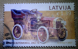 LATVIA / LETTLAND 2017 Old Car History Automobile 1903  Used (0) - Letonia