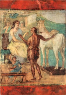 Art - Peinture Antique - Italie - Pompei - Casa Dei Vetti - Dedalo E Pasifae - Cheval - Chevaux - Carte Neuve - Antiquit - Antiquité