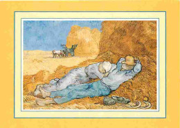 Art - Peinture - Vincent Van Gogh - La Méridienne Ou La Sieste D'après Millet - CPM - Voir Scans Recto-Verso - Peintures & Tableaux