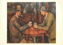 Art - Peinture - Paul Cézanne - Les Joueurs De Cartes - CPM - Voir Scans Recto-Verso - Peintures & Tableaux