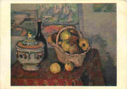 Art - Peinture - P Cézanne - Nature Morte à La Soupière - CPM - Voir Scans Recto-Verso - Peintures & Tableaux