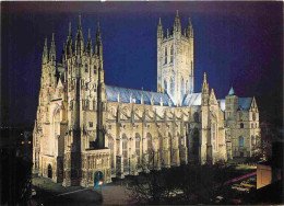 Angleterre - Canterbury - Cathedral - Cathédrale - Floodlit View Of Cathedral From The South West - Kent - England - Roy - Canterbury