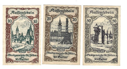 **notgeld   Austria  St  Polten Serie Compleet 927.3 - Austria