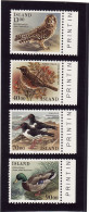 Islande 1987. Cat.Yvert N° 621/624 **. Faune Islandaise, Oiseaux. - Ongebruikt