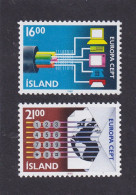 Islande 1988. Cat.Yvert N° 635/36**. Europa. Transports Et Communications. - Ongebruikt